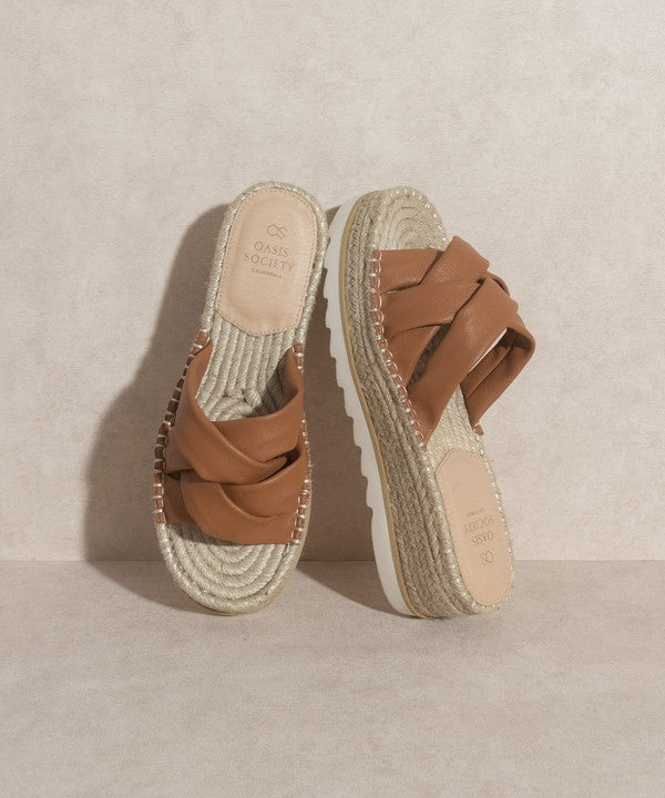 REBEL-STAPPY PLATFORM SANDALS