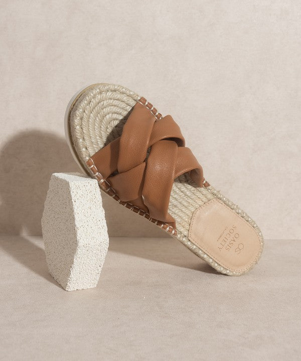 REBEL-STAPPY PLATFORM SANDALS