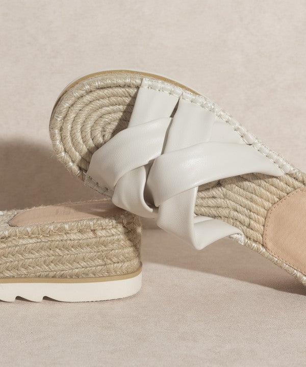 REBEL-STAPPY PLATFORM SANDALS