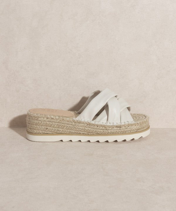 REBEL-STAPPY PLATFORM SANDALS