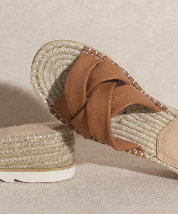 REBEL-STAPPY PLATFORM SANDALS