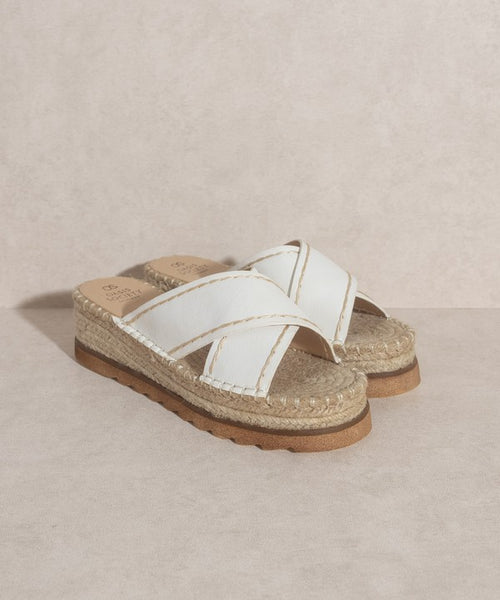 LUCIA-STRAPPY PLATFORM SANDALS