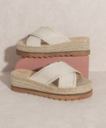 LUCIA-STRAPPY PLATFORM SANDALS