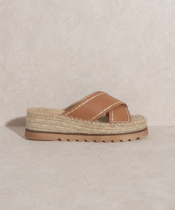 LUCIA-STRAPPY PLATFORM SANDALS