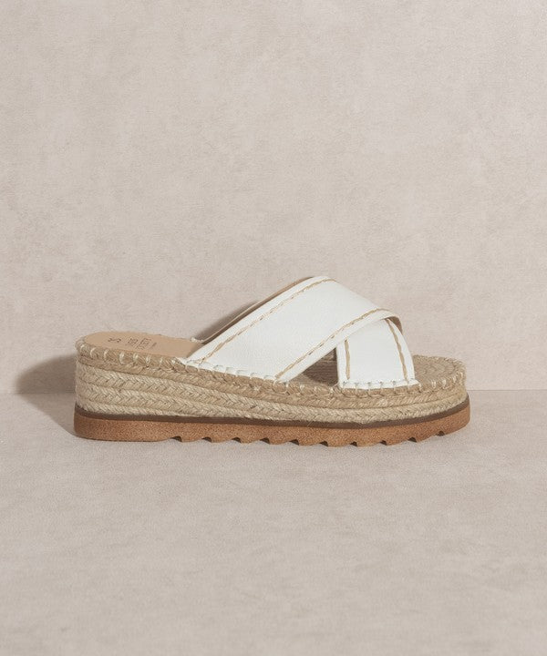 LUCIA-STRAPPY PLATFORM SANDALS