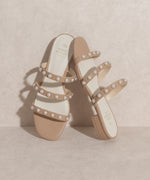 VALERIE-PEARL FLATS SANDALS