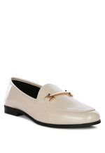 JOLAN FAUX LEATHER SEMI CASUAL LOAFERS