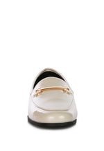 JOLAN FAUX LEATHER SEMI CASUAL LOAFERS