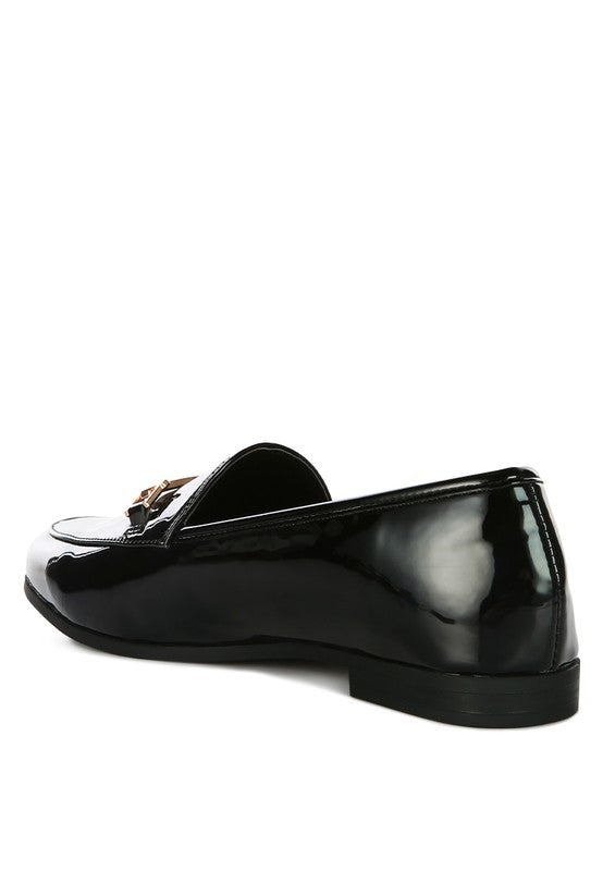 JOLAN FAUX LEATHER SEMI CASUAL LOAFERS