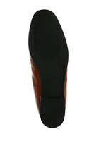 JOLAN FAUX LEATHER SEMI CASUAL LOAFERS