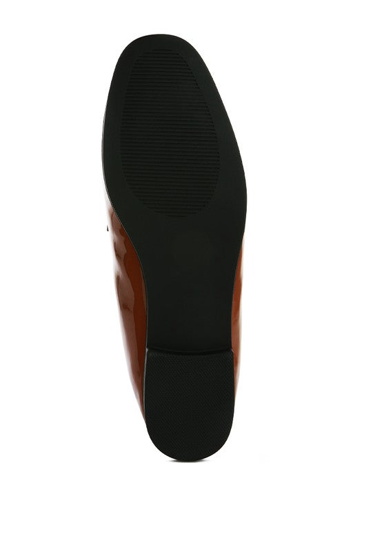 JOLAN FAUX LEATHER SEMI CASUAL LOAFERS