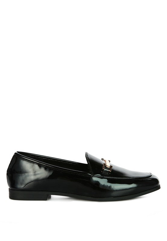 JOLAN FAUX LEATHER SEMI CASUAL LOAFERS