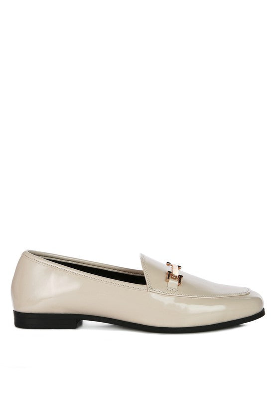 JOLAN FAUX LEATHER SEMI CASUAL LOAFERS