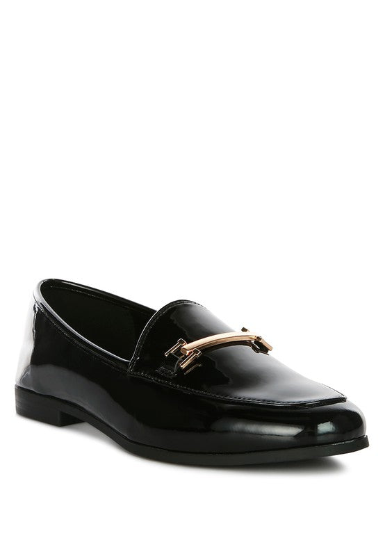 JOLAN FAUX LEATHER SEMI CASUAL LOAFERS