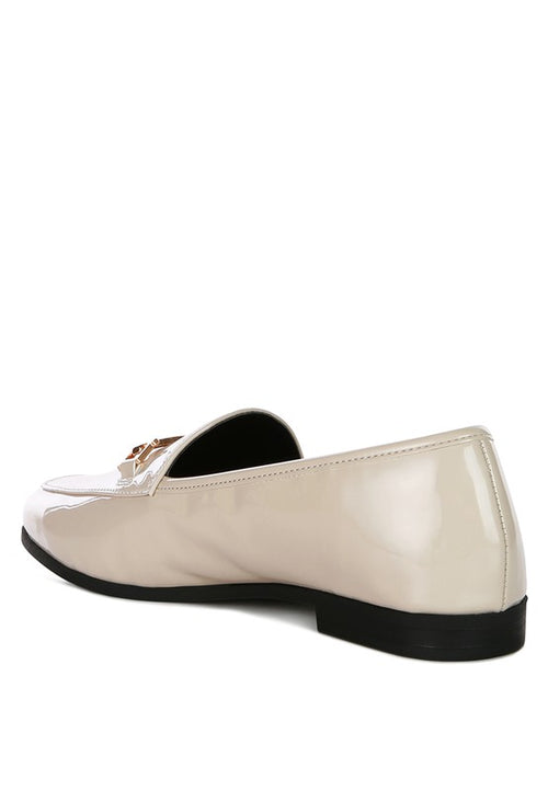 JOLAN FAUX LEATHER SEMI CASUAL LOAFERS