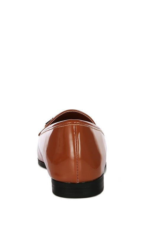 JOLAN FAUX LEATHER SEMI CASUAL LOAFERS