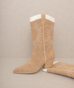 HALLE-PANELED COWBOY BOOTS