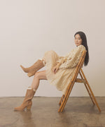 HALLE-PANELED COWBOY BOOTS