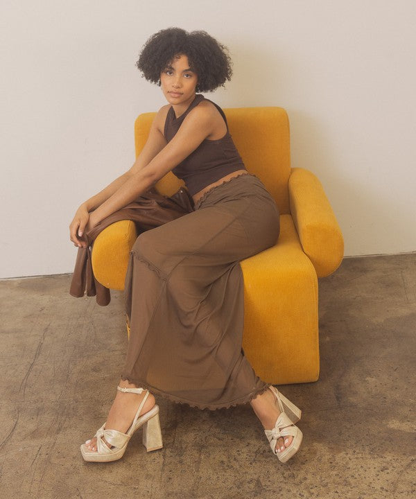 ZOEY-KNOTTED BAND PLATFORM HEELS