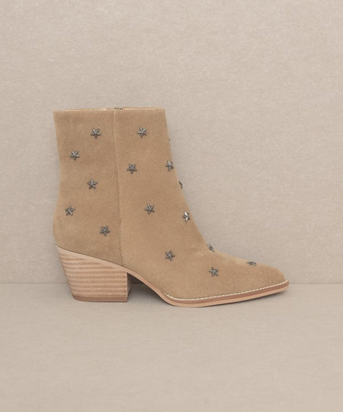 IVANNA-STAR STUDDED WESERN BOOTS