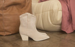 CANNES-PEARL STUDDED WESTERN BOOTS