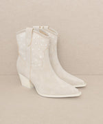CANNES-PEARL STUDDED WESTERN BOOTS
