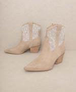CANNES-PEARL STUDDED WESTERN BOOTS