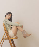 CANNES-PEARL STUDDED WESTERN BOOTS
