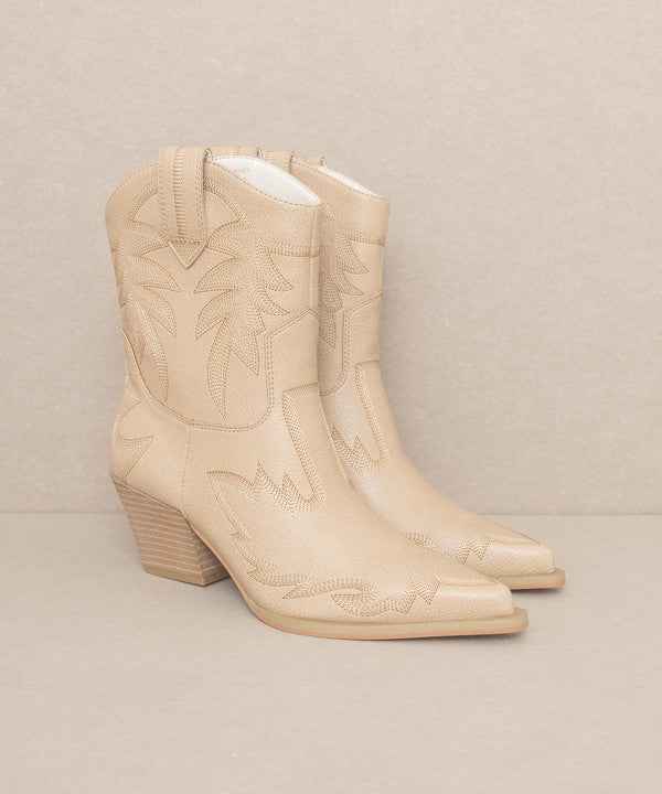 NANTES-EMBROIDERED COWBOY BOOTS