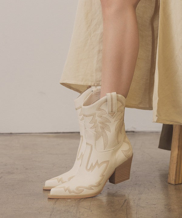 NANTES-EMBROIDERED COWBOY BOOTS