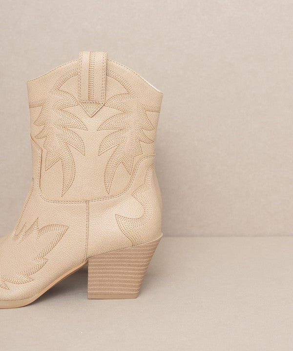 NANTES-EMBROIDERED COWBOY BOOTS