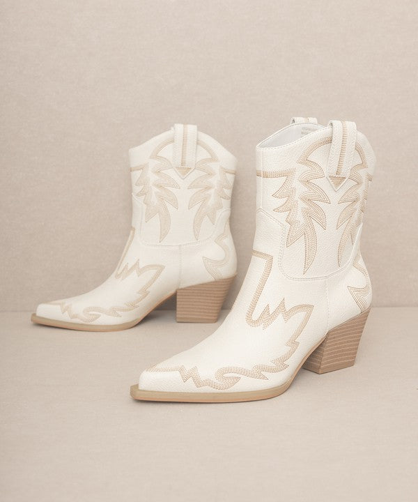 NANTES-EMBROIDERED COWBOY BOOTS