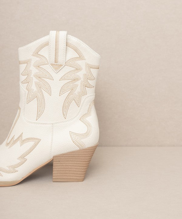 NANTES-EMBROIDERED COWBOY BOOTS