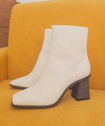 VERA-SQUARE TOE ANKLE BOOTS
