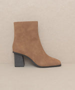 VERA-SQUARE TOE ANKLE BOOTS