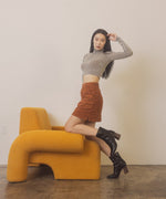 VERA-SQUARE TOE ANKLE BOOTS