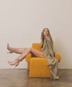 JEWEL-KNEE HIGH SEQUIN BOOTS