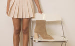 VERA-SQUARE TOE ANKLE BOOTS