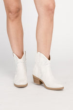 RONAN-RHINESTONE WESTERN BOOTIES
