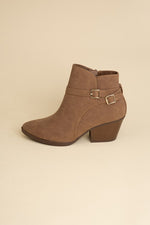 NADINE ANKLE BUCKLE BOOTS