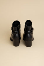 NADINE ANKLE BUCKLE BOOTS
