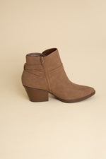 NADINE ANKLE BUCKLE BOOTS