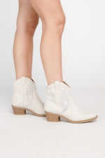 RONAN-RHINESTONE WESTERN BOOTIES