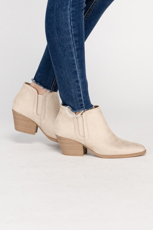 GWEN-SUEDE ANKLE BOOTS