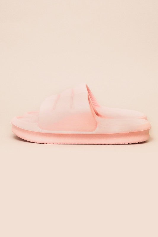 NON SLIP PILLOW FORM CLOUD SLIPPERS