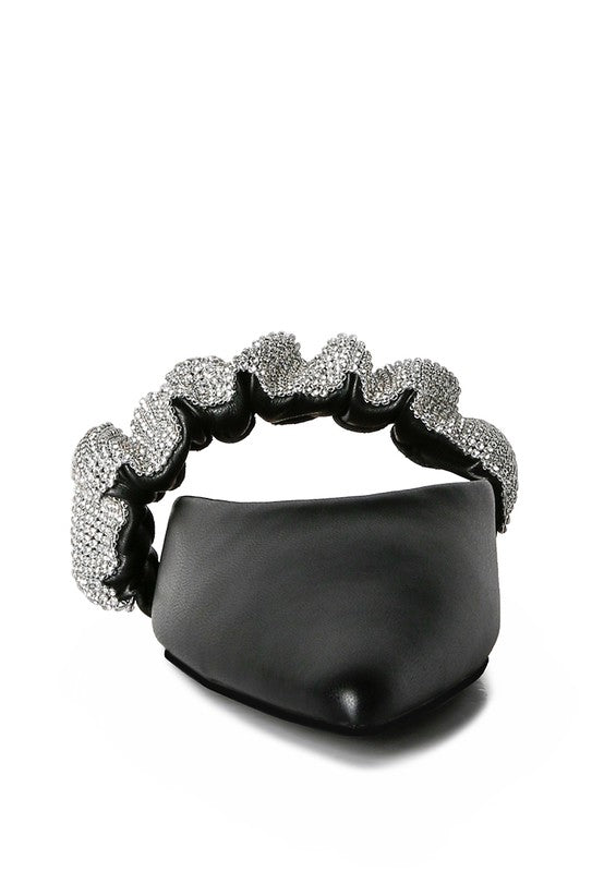 HEMESSEN DIAMANTE STRAP FLAT MULES